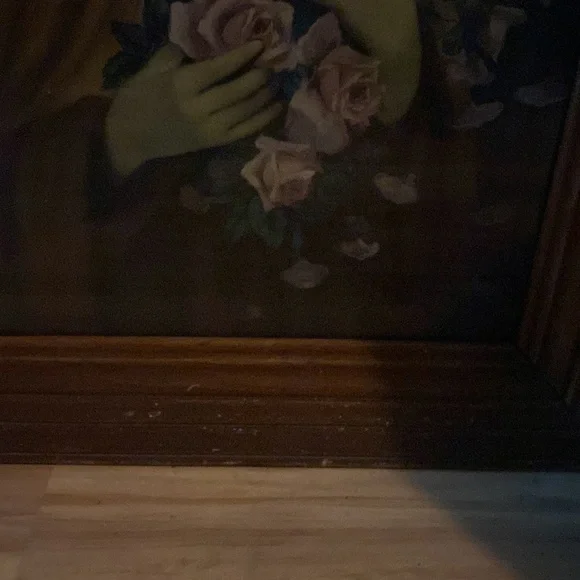Vintage Saint Therese frame